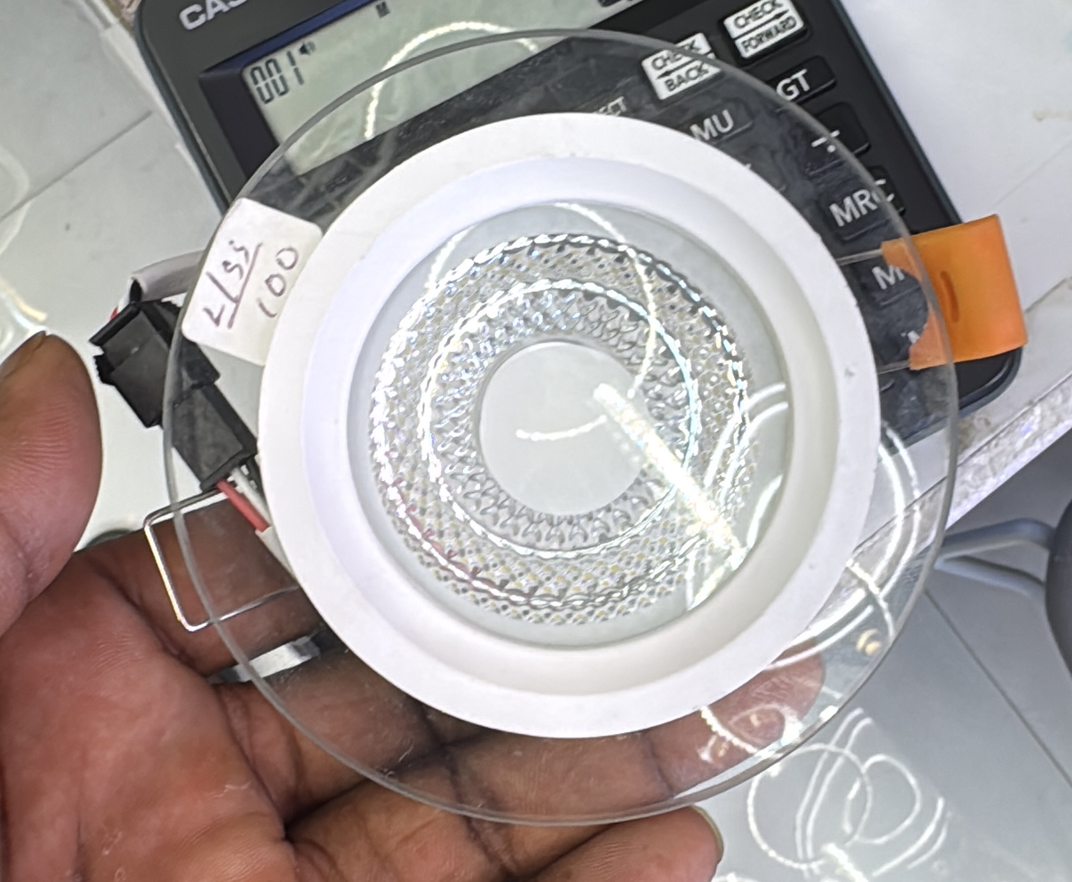 اسبوت زجاجي 7W  COB